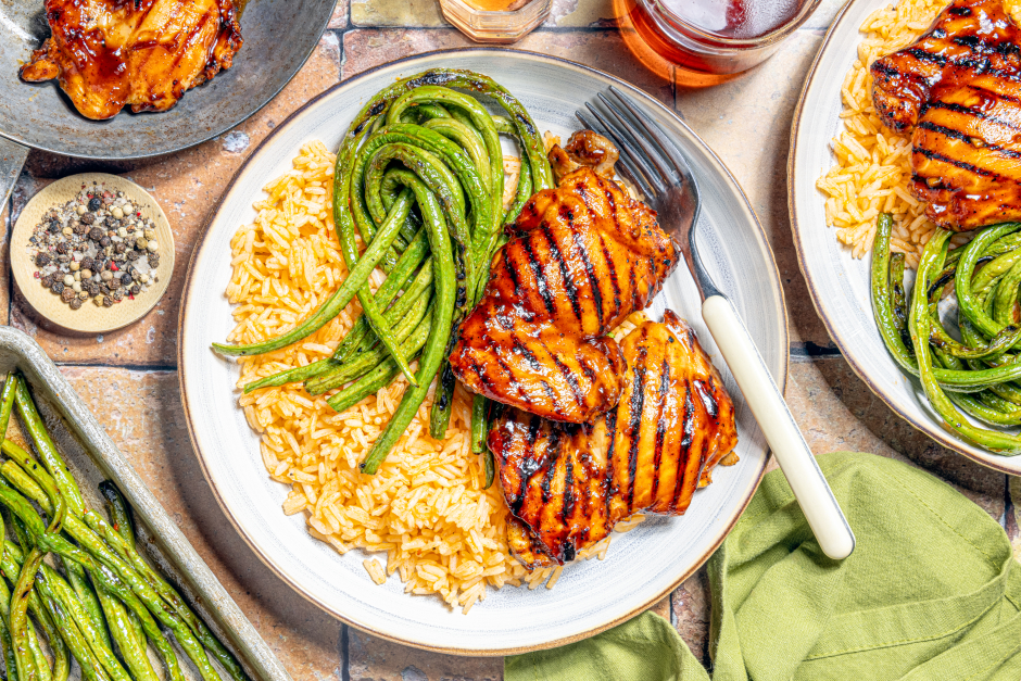 Charred Char Siu Chicken Thighs