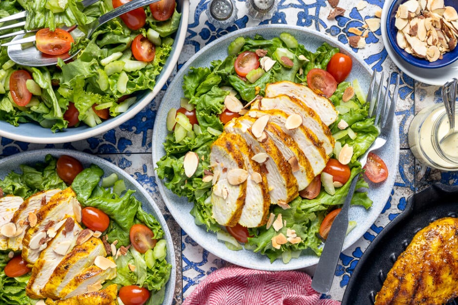 Chicken Coronation Salad