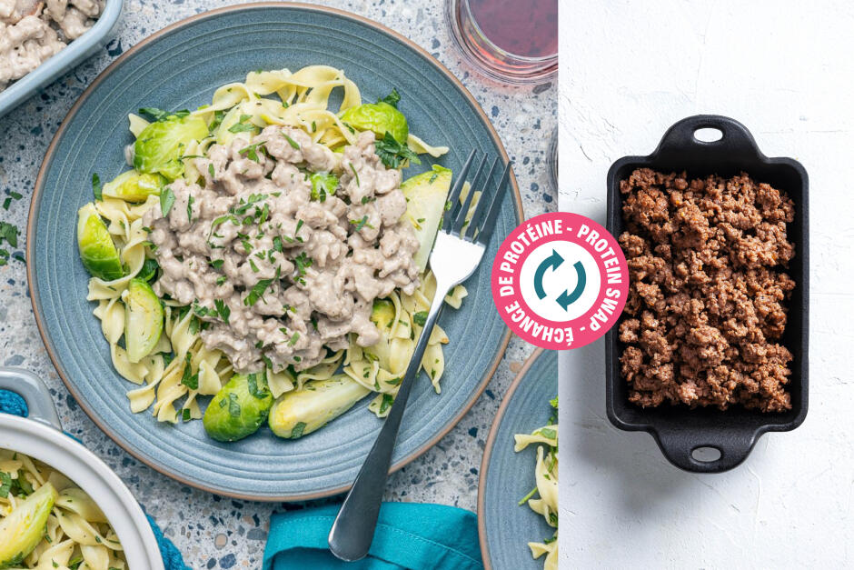 Protein Swap | Swedish-Inspired Ground Beef Sauté