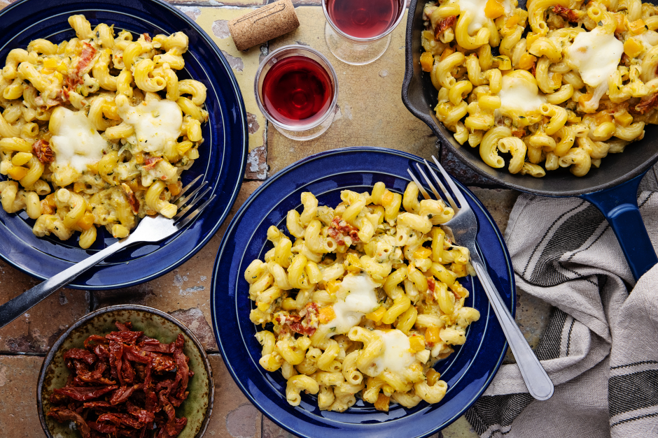 Vegetable Mac ’n’ Double Cheese