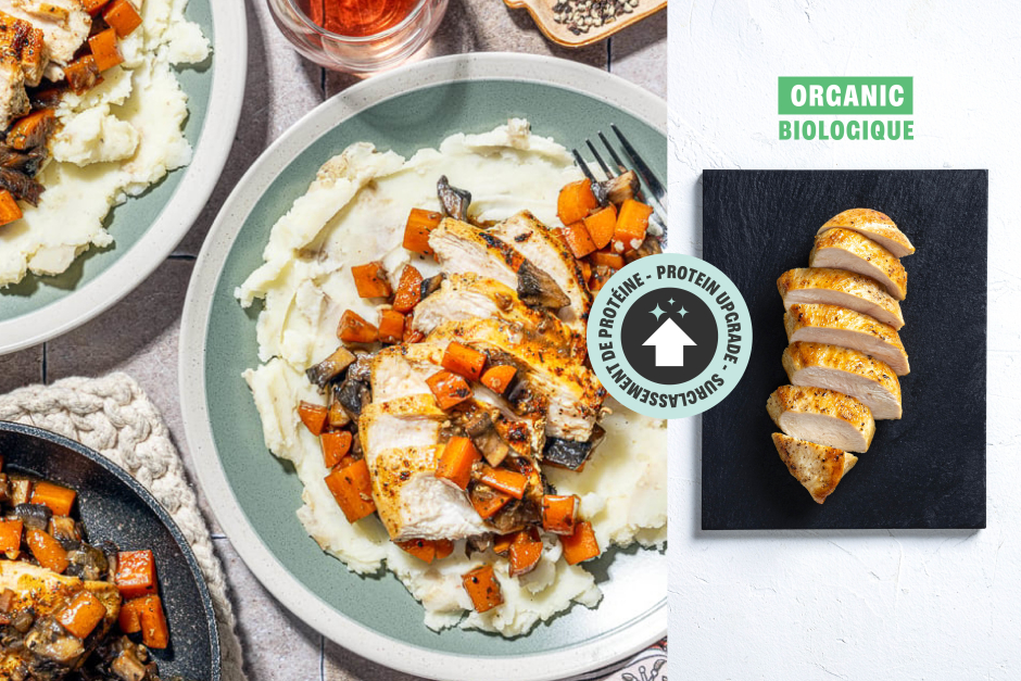 Protein Upgrade | Saucy ORGANIC Chicken Breast Chasseur