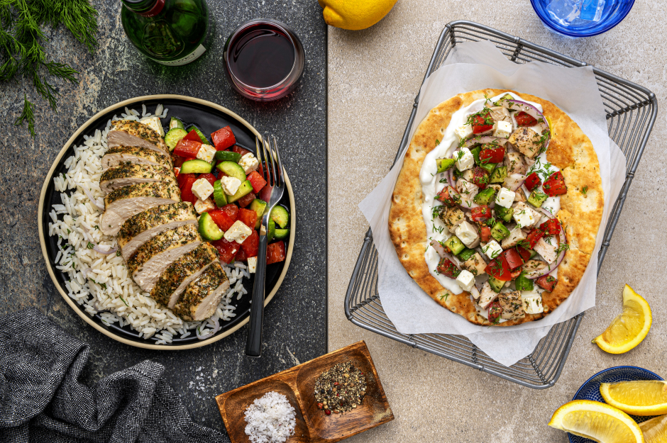 Dinner + Lunch Combo: Roasted Greek-Spiced Chicken