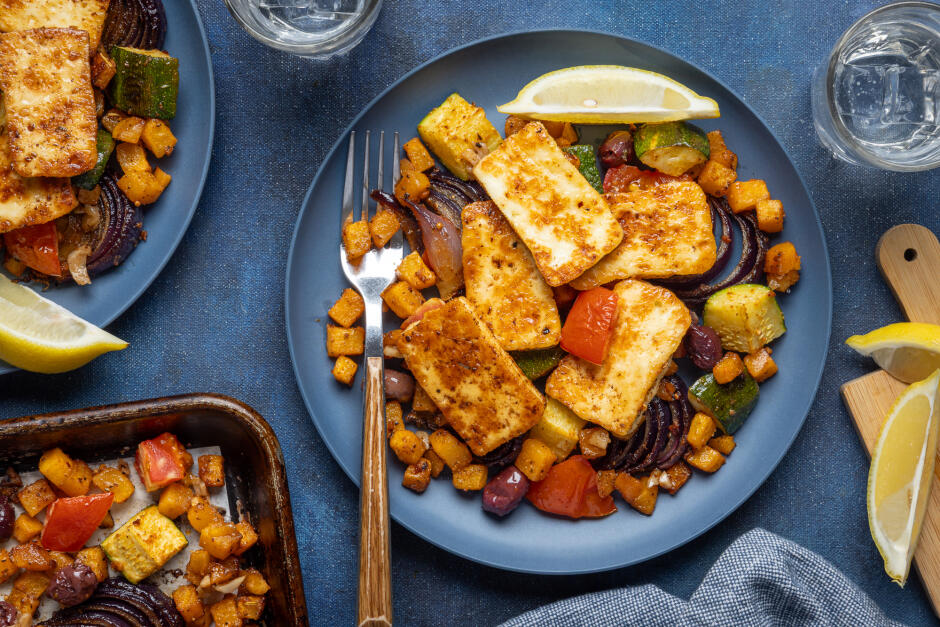Honey-Glazed Halloumi