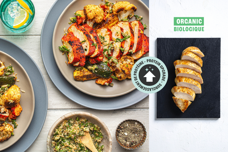 Protein Upgrade | Spicy Tandoori ORGANIC Chicken Breasts