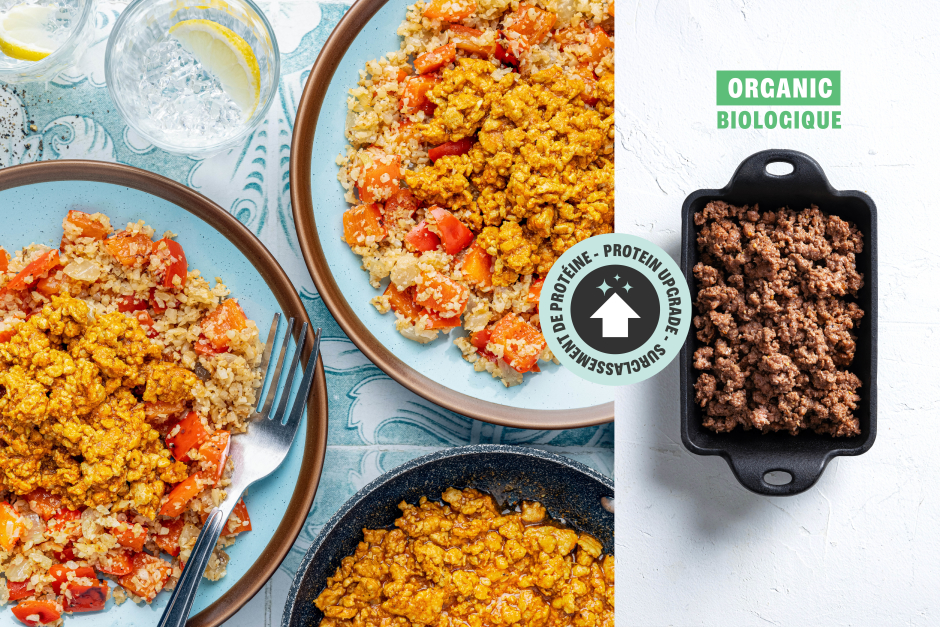 Protein Upgrade | Paleo: Speedy Ginger-Masala ORGANIC Ground Beef