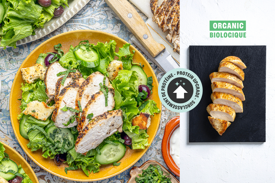 Protein Upgrade | ORGANIC Chicken Breast Gyro Salad