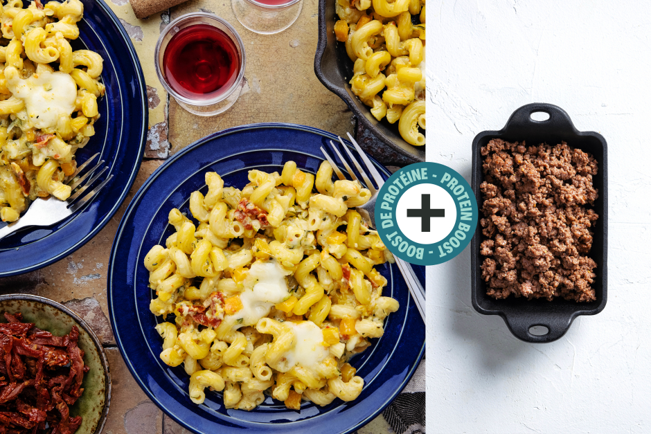 Protein Boost | Beef & Mac ’n’ Double Cheese