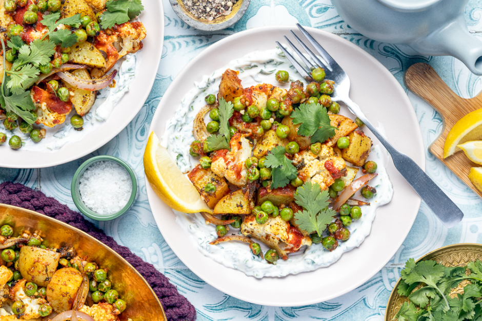 Sheet Pan Aloo Gobi