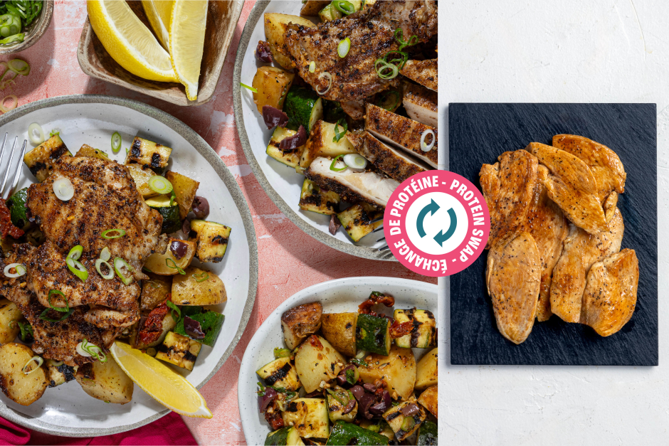 Protein Swap | Grilled Greek Chicken Fillets