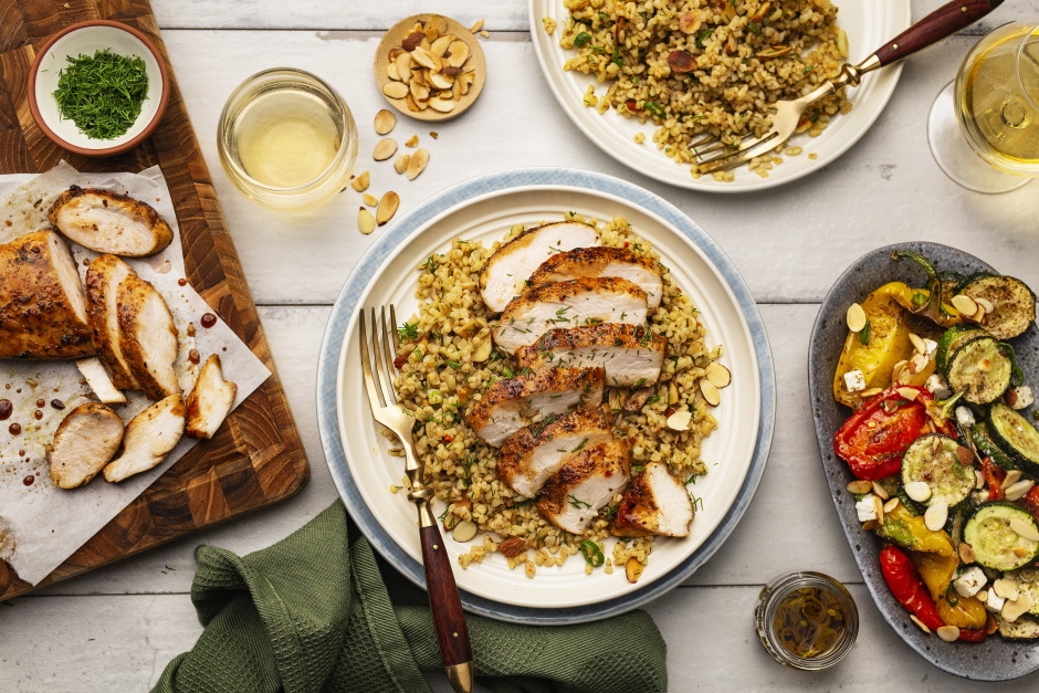 Chicken Breasts with Pomegranate Glaze