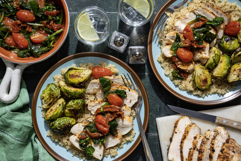 Carb-Wise: Chicken Breasts & Sun-Dried Tomato Sauce