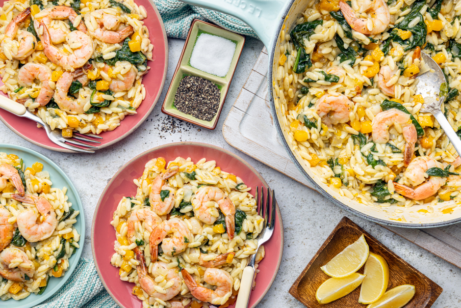 Creamy Shrimp Orzotto