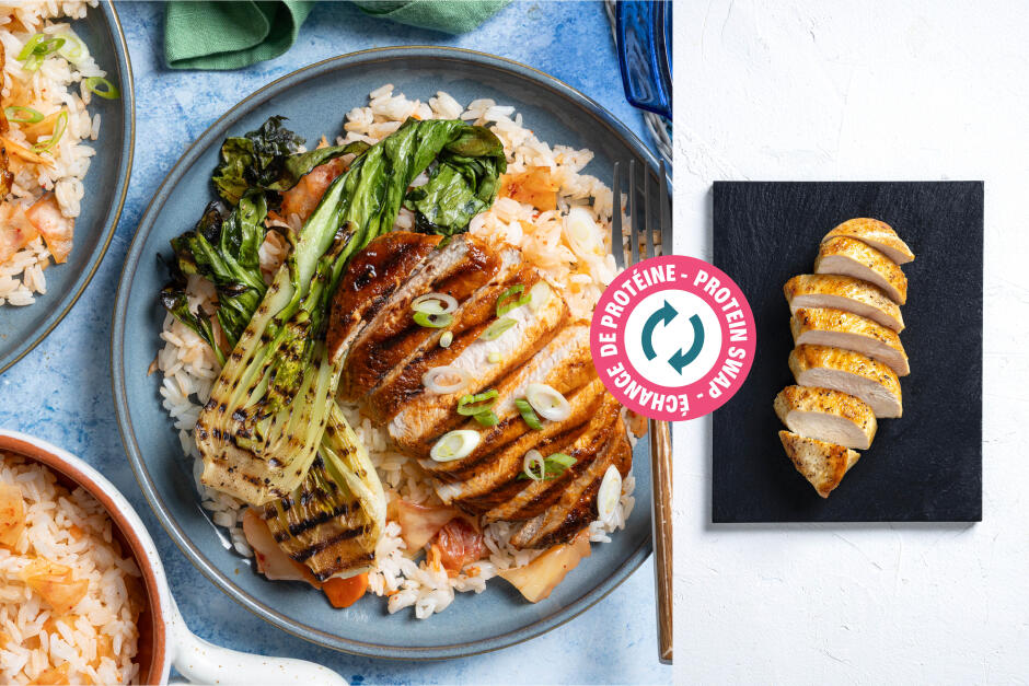 Protein Swap | Spicy Sweet Korean BBQ Chicken Breasts