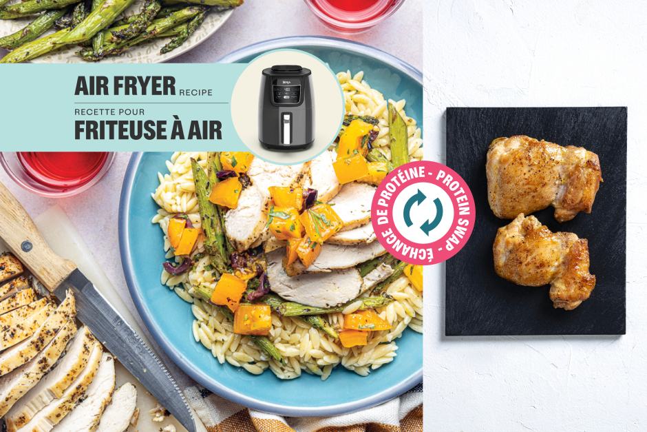 Échange de protéine | Cuisses de poulet à la provençale