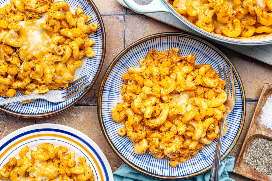 Cavatappi Skillet with Sneaky Veggie Rosée