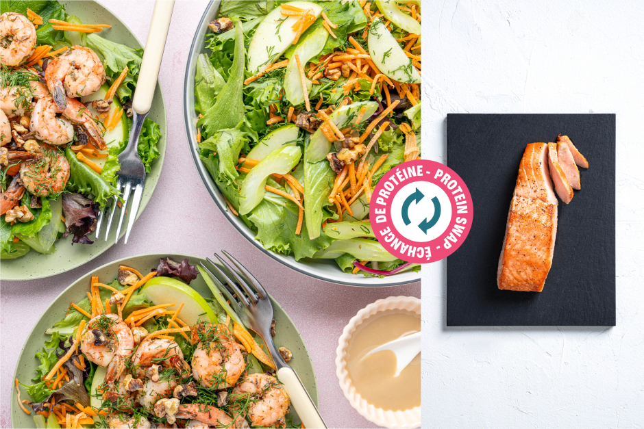 Protein Swap | Dill & Garlic Seared Salmon
