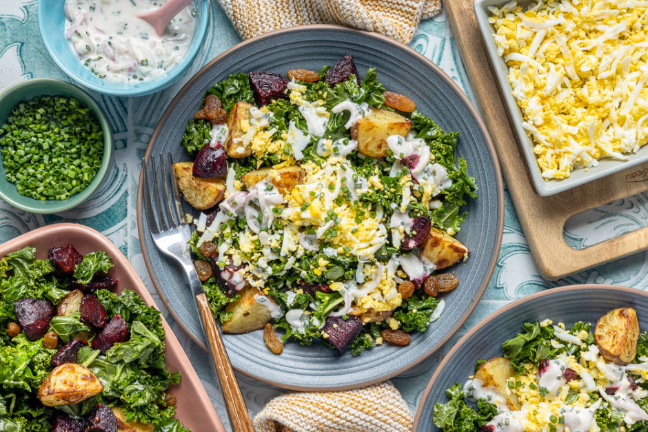 Scandi-Style Roasted Beet & Potato Salad