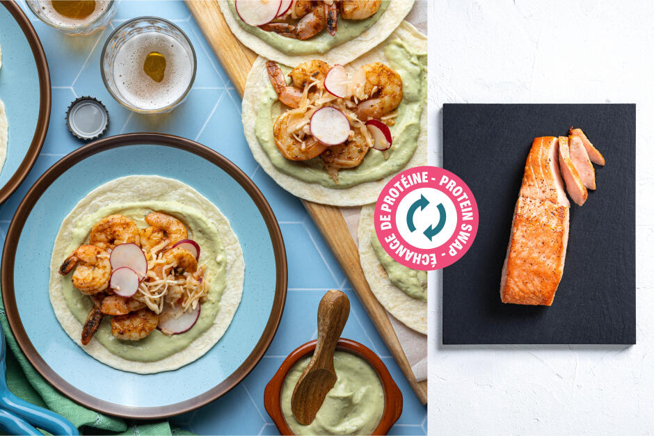 Protein Swap | 10-Minute Salmon Tacos