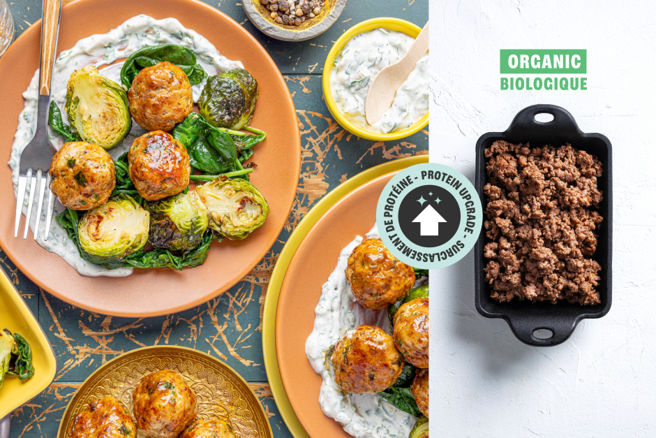 Protein Upgrade | Indian-Spiced ORGANIC Beef Meatballs