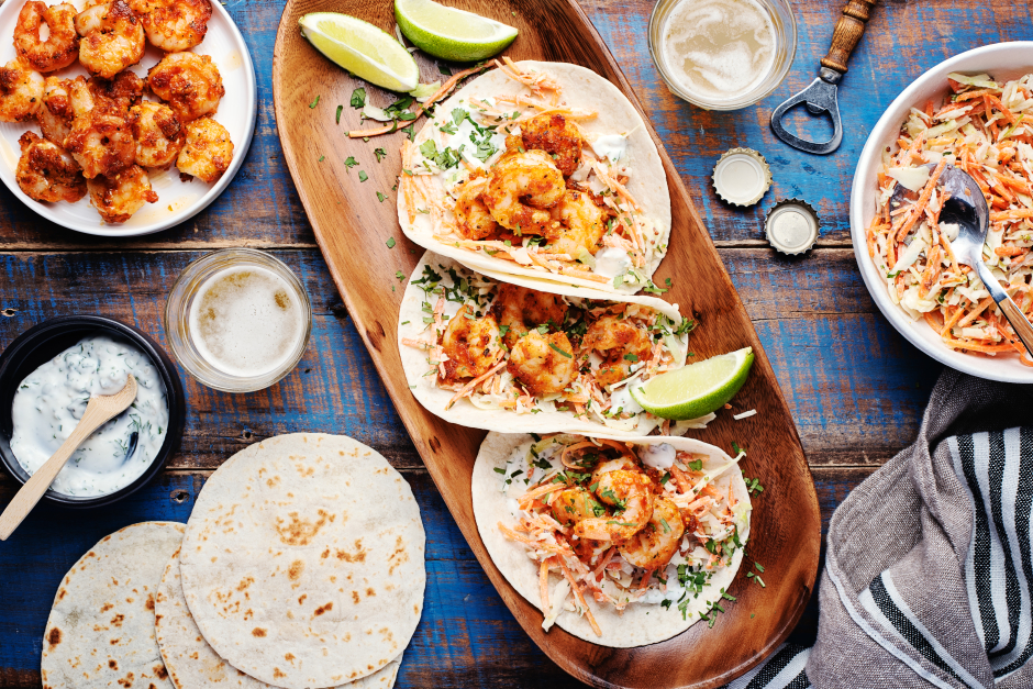 Baja-Spiced Shrimp Tacos