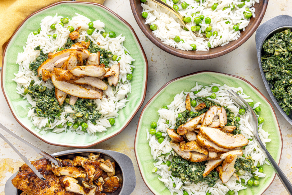 Cuisses de poulet aux épices indiennes