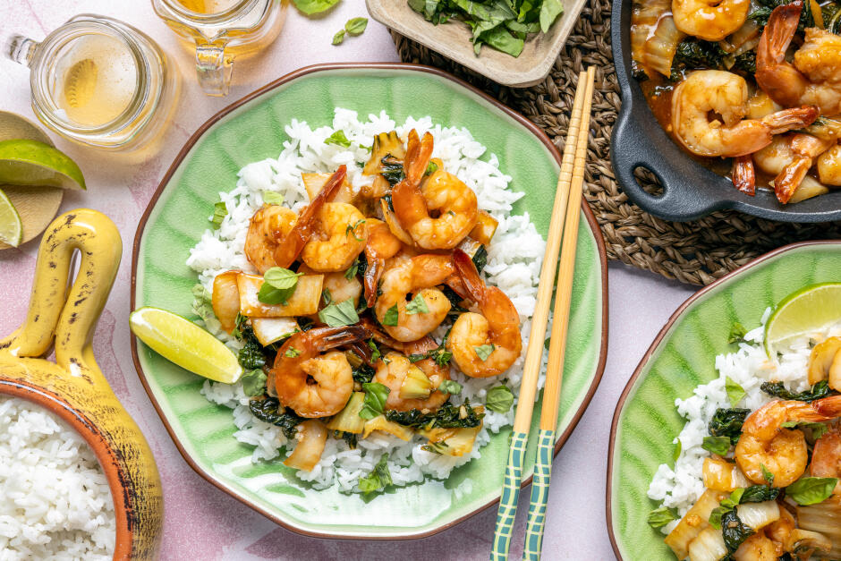 Thai-Style Basil Shrimp