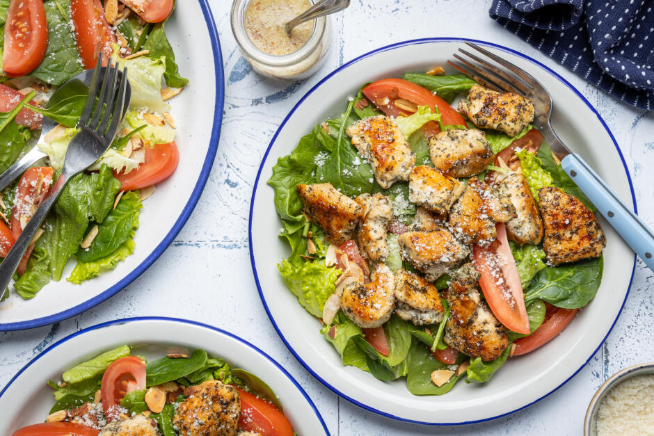 Fast Chicken Florentine Salad