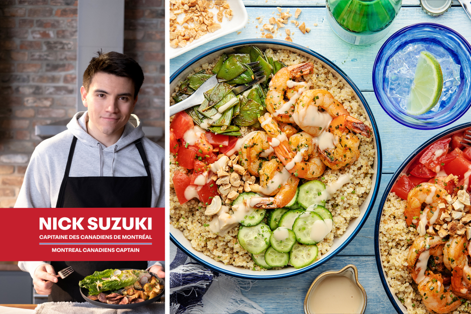 Nick’s Pick | Carb-Wise: Shrimp & Quinoa Power Bowls