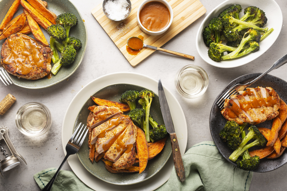 Maple Butter Curry Pork Chops