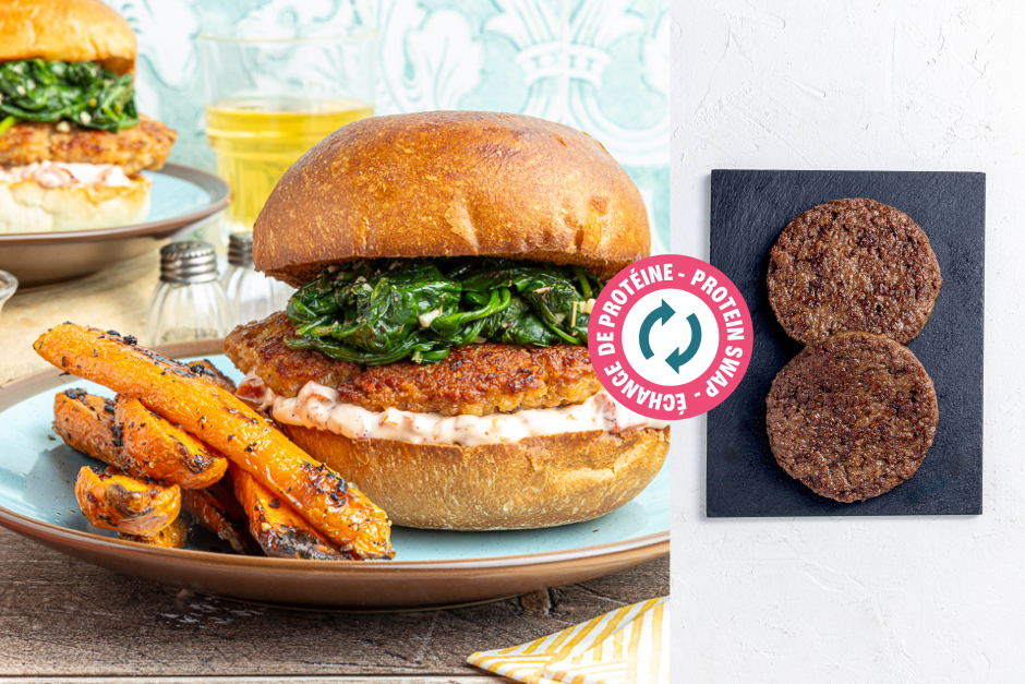 Protein Swap | Italian Impossible™ Beef Burgers