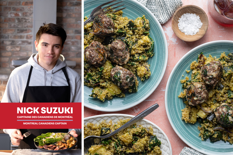 Nick’s Pick | Cheese ’n’ Greens Beef Meatballs