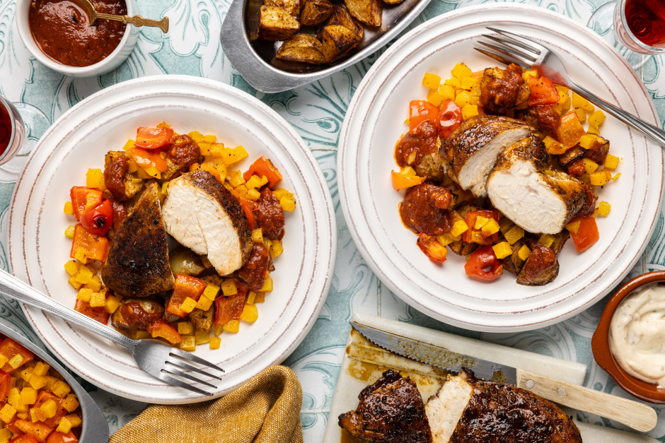 Spanish-Inspired Chicken Breasts