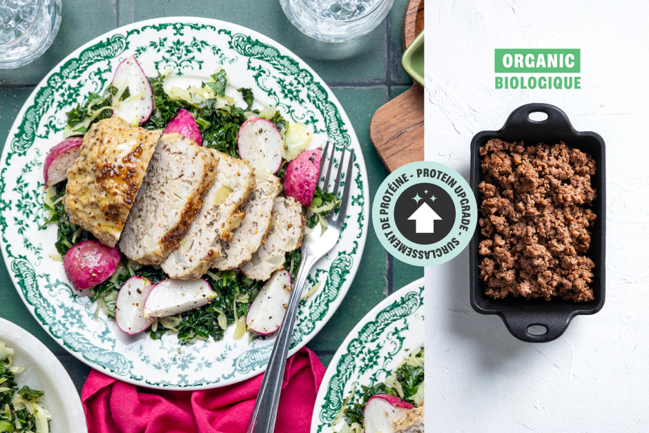 Protein Upgrade | Irish-Inspired ORGANIC Beef Meatloaves with Herbes Salées