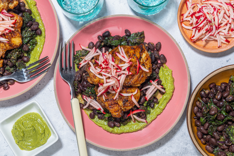 Grilled Smoky Mexican Chicken Thighs