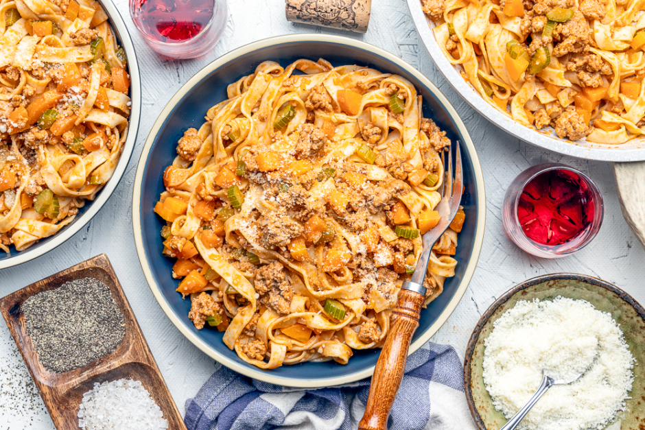 Smoky Chorizo Bolognese