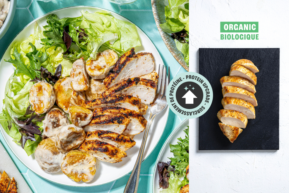 Protein Upgrade | Grilled Lemon & ORGANIC Chicken Dinner