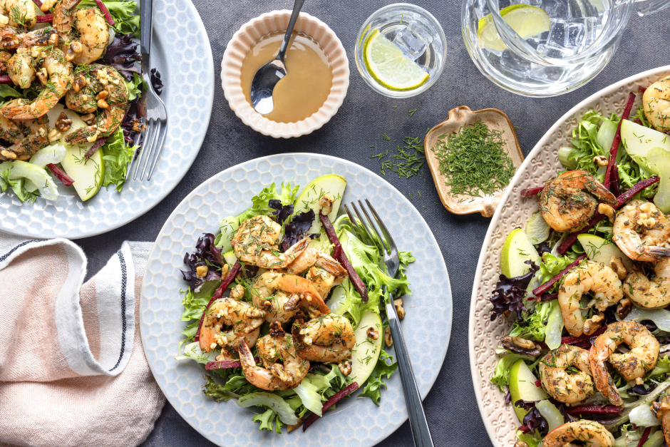 Paleo: Quick Garlic-Dill Shrimp