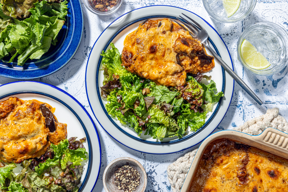 Impossible™ Beef Skillet Moussaka