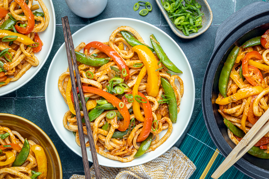 Vegetarian Yaki Udon