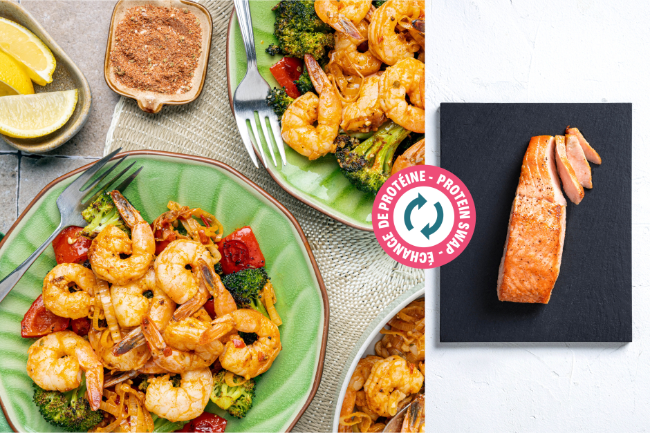 Protein Swap | Spicy Cajun Salmon