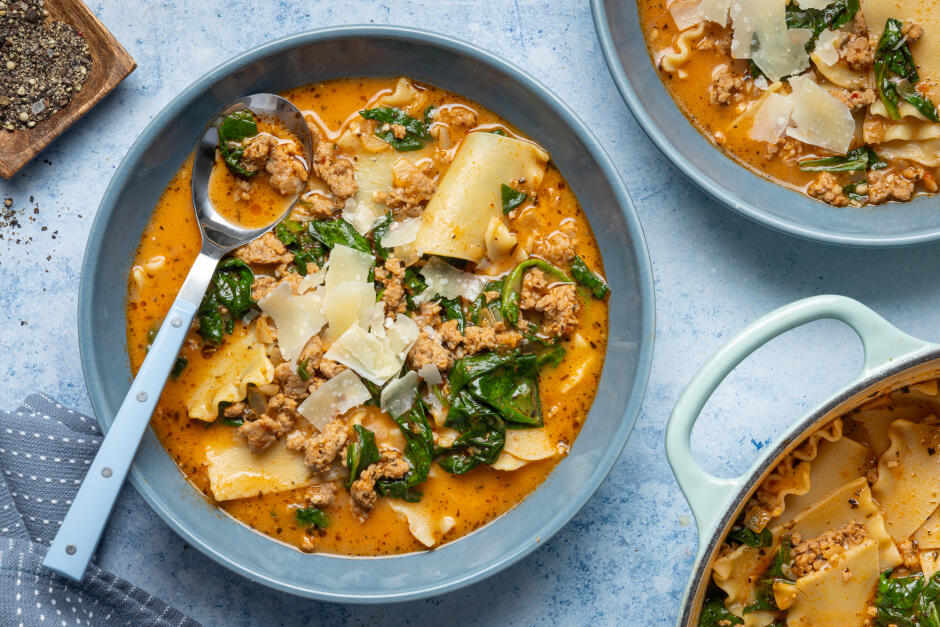 Échange de protéine | Tendance virale: Soupe à la lasagne et à la bœuf