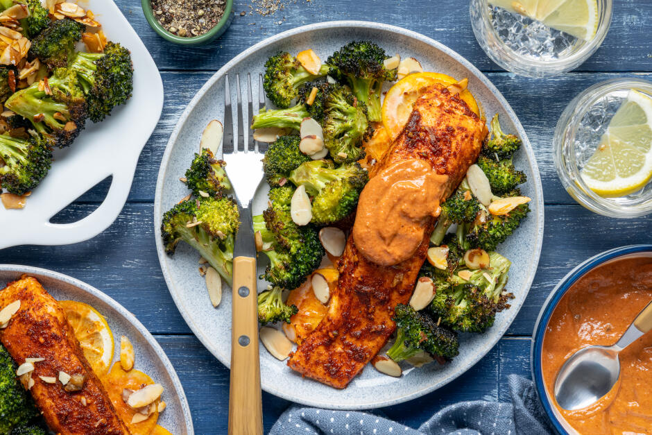 Smoky Salmon Traybake