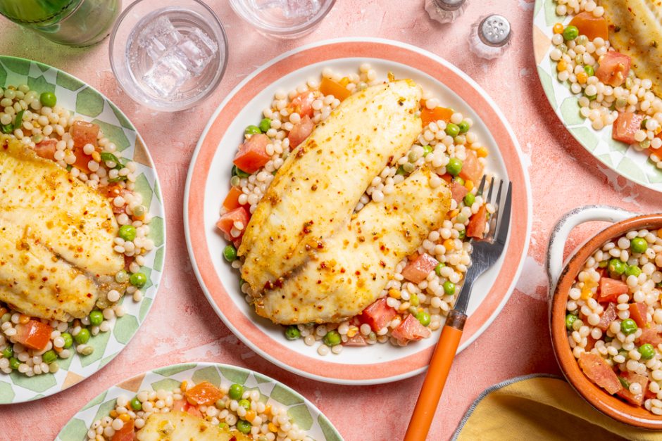 Time-Saver Garlicky Baked Tilapia
