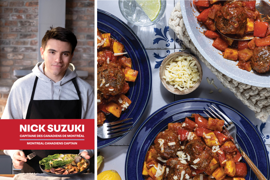 Nick’s Pick | Carb-Wise: Spanish-Style Beef Meatballs