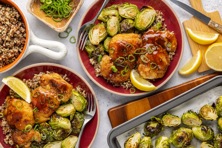 Carb-Wise: Lemon-Soy Chicken Thighs