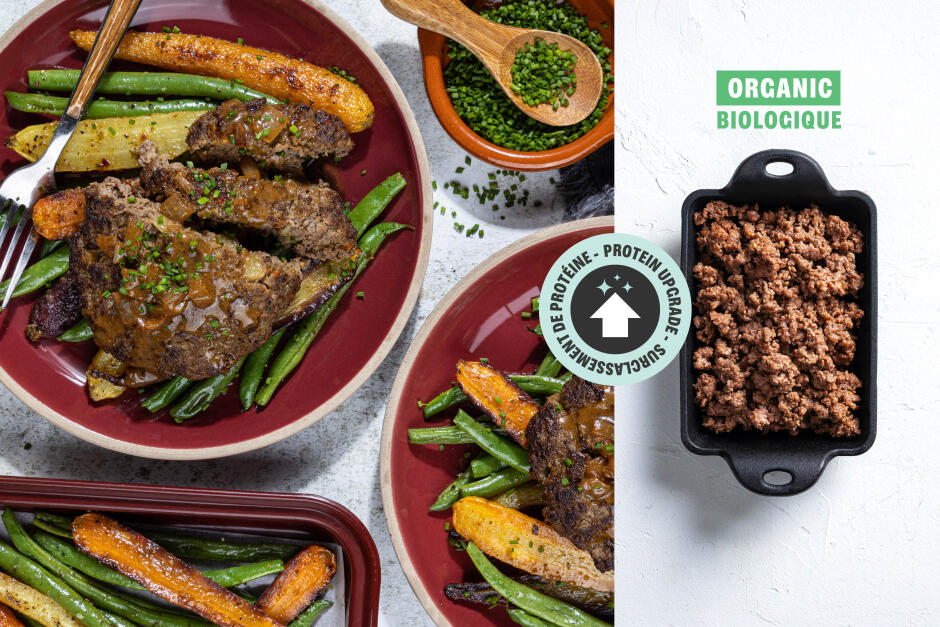 Protein Upgrade | French Onion ORGANIC Beef Patties