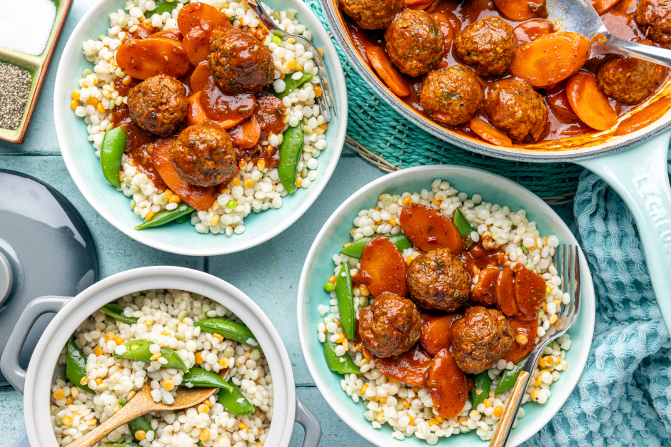 Mijoté réconfortant aux boulettes de bœuf et carottes