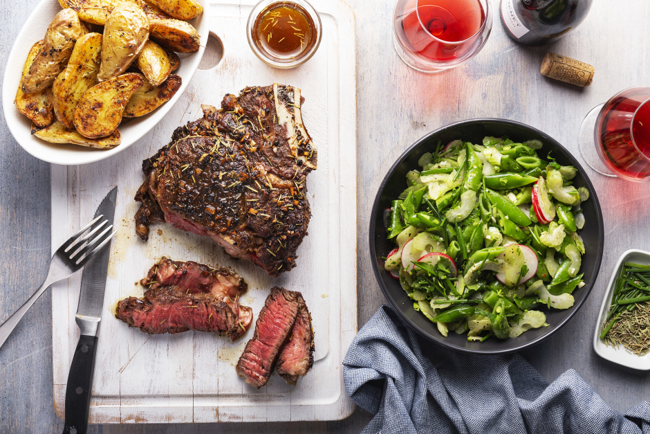 L’Artisan: Brown-Butter Basted AAA Rib Steak