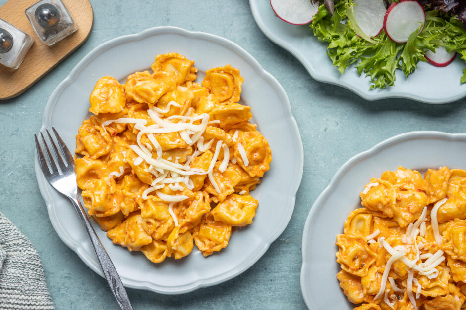 Tortellinis rapido à la sauce rosée