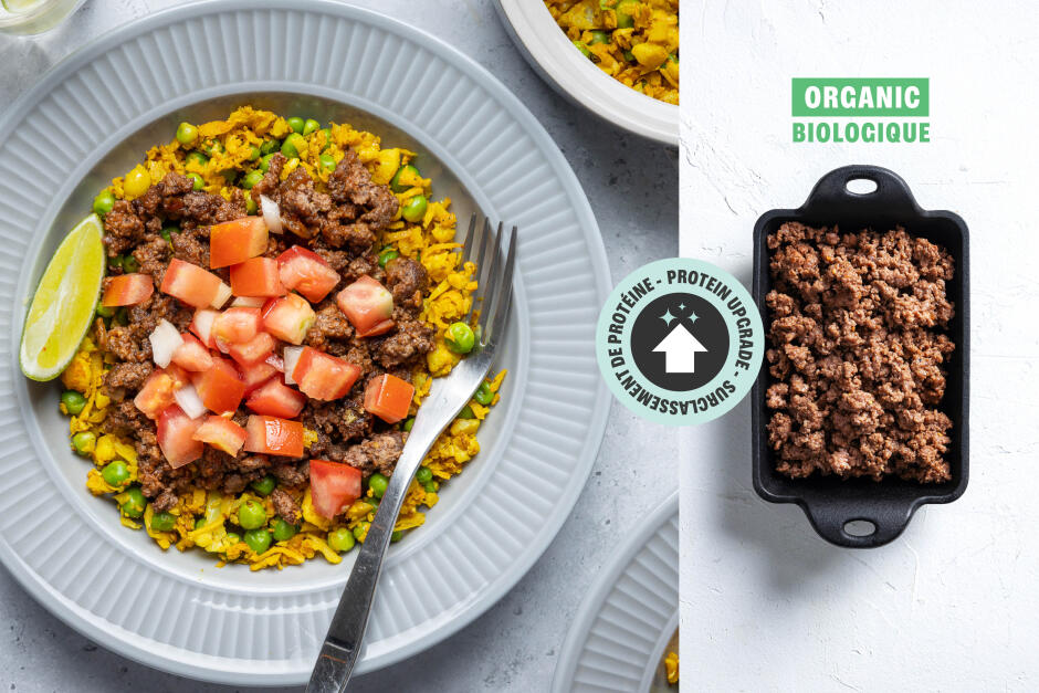 Protein Upgrade | Spiced ORGANIC Beef Pulao Bowls
